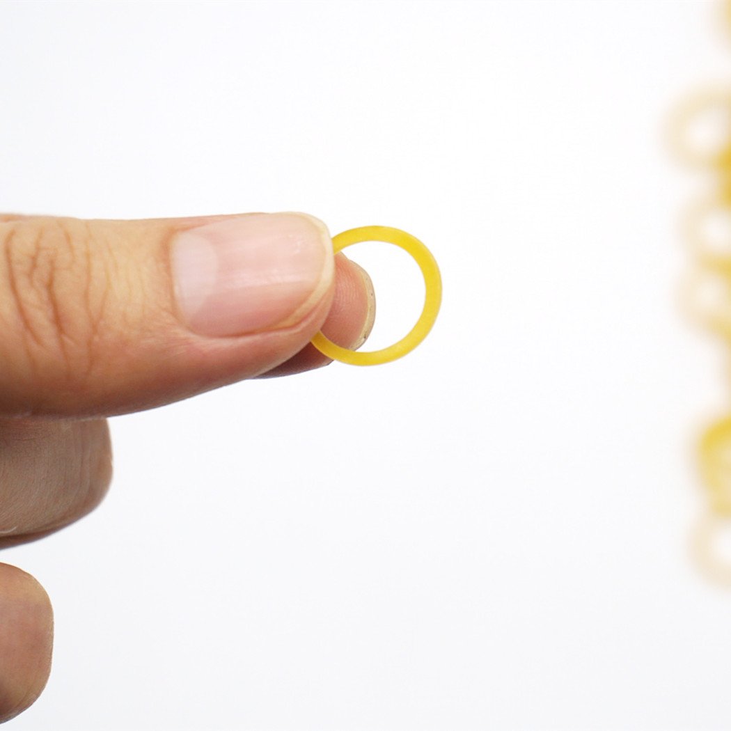 Hixixi 500 Pcs 3/8' 9.5Mm Elastics Rubber Band For Diy Puppy Cat Dog Hair Bows Grooming Top Knots, Braids, And Dreadlocks