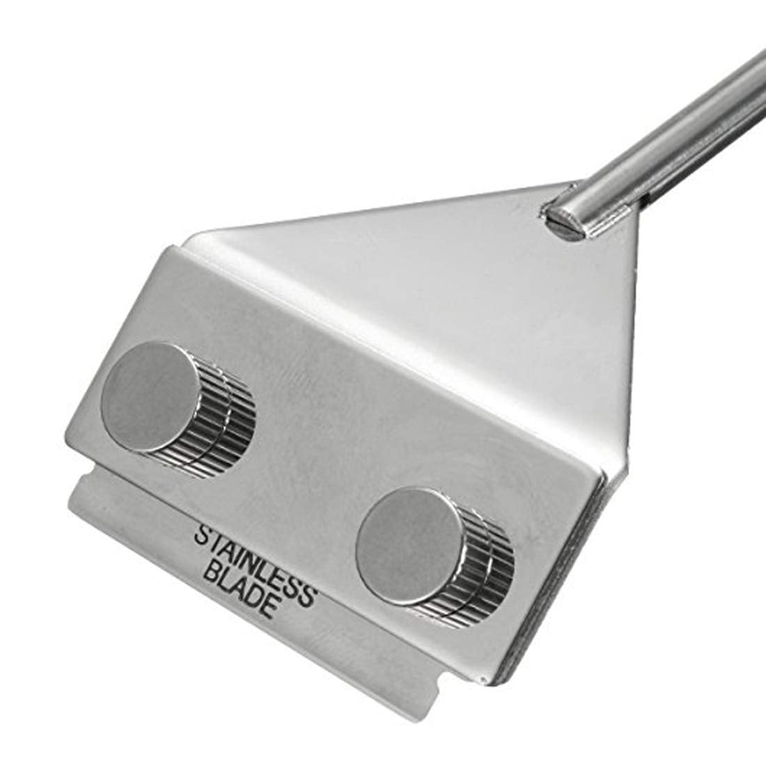 Miguco Stainless Steel Algae Scraper Cleaner With 10 Blades For Aquarium Fish Plant Glass Tank