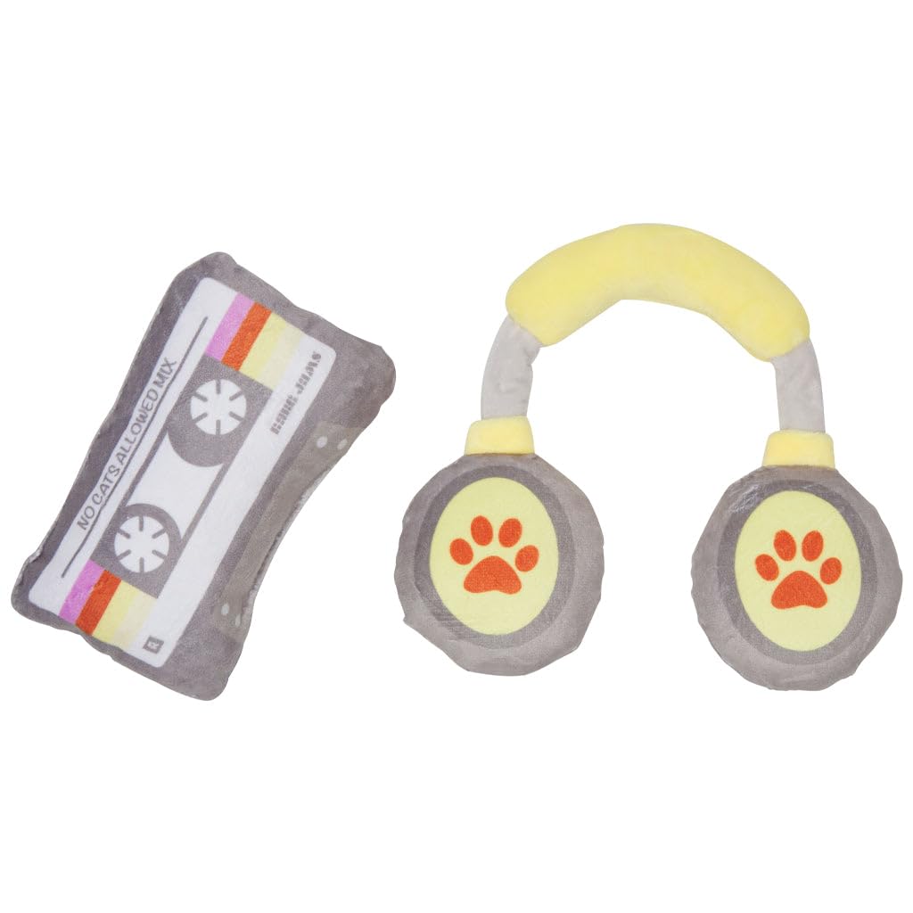 Pearhead Sub-Woofer Dog Toys, Set Of 2, Subway Dog Toy Set, Must Have Pet Accessories For Pet Owners, Squeaker Dog Toy Set Of 2