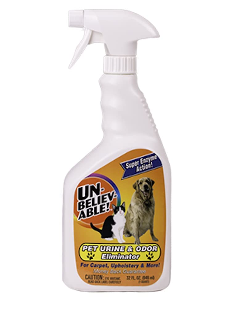 Unbelievable!® Pet Urine & Odor Eliminator - Enzyme Active Spotter, 1 Quart, 1 Count