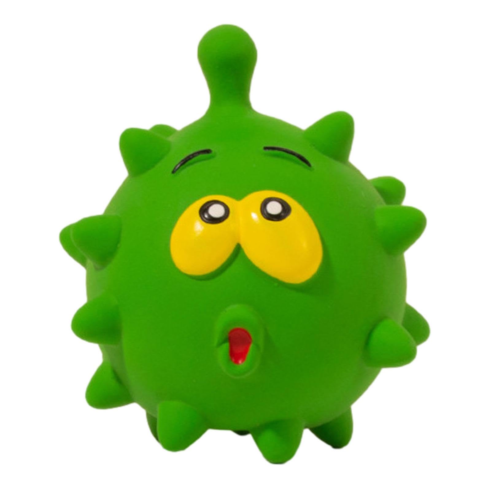 UJEAVETTE Squeak Latex Dog Toy Cute Squeaky Toy for Small Medium Puppy Dogs Training Green