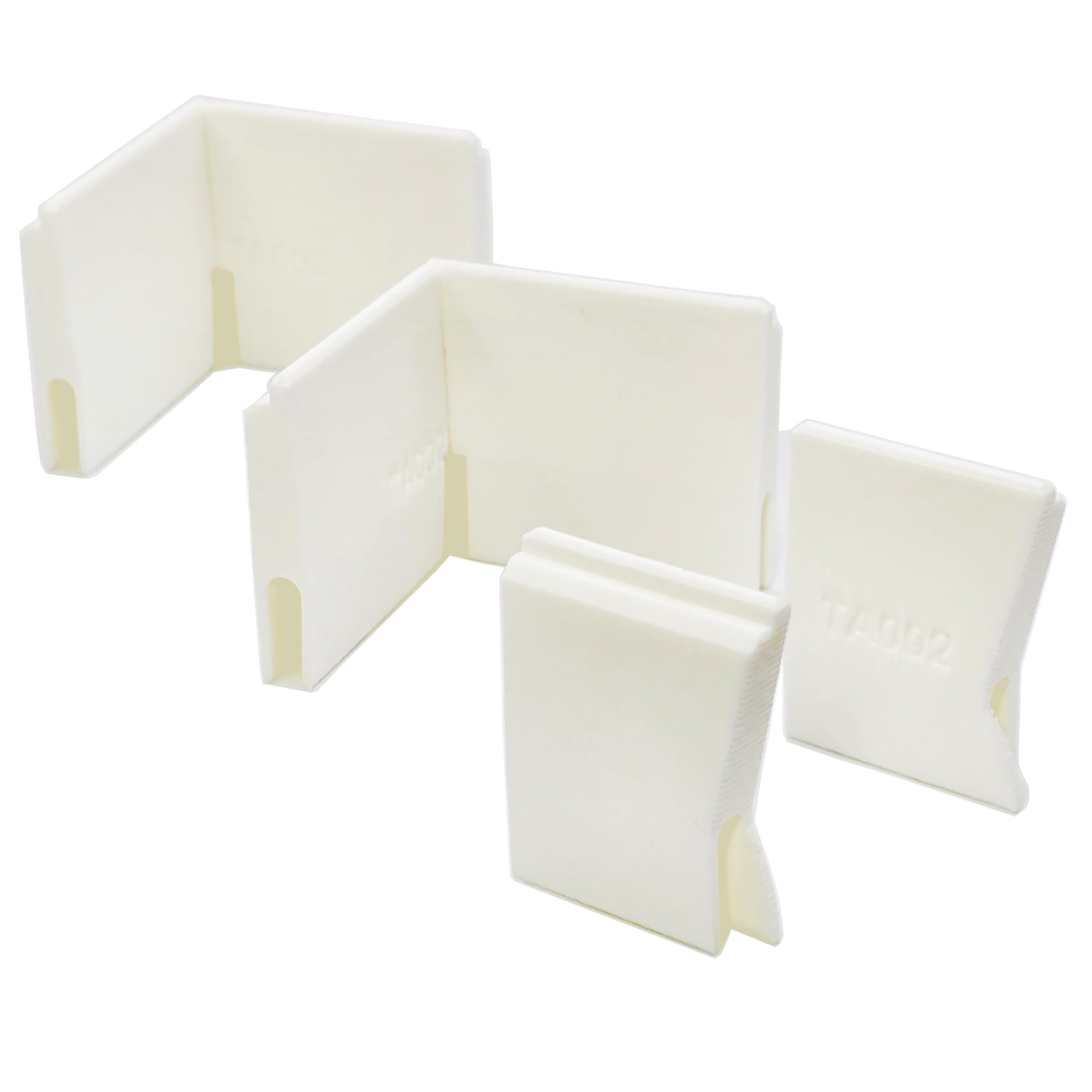 FISH GUILD CORP Lid Risers for Fluval Flex Aquariums, 9, 15 & 32.5 Gallon, Canopy Support Lifter Set (White, 15 Gallon (57L))