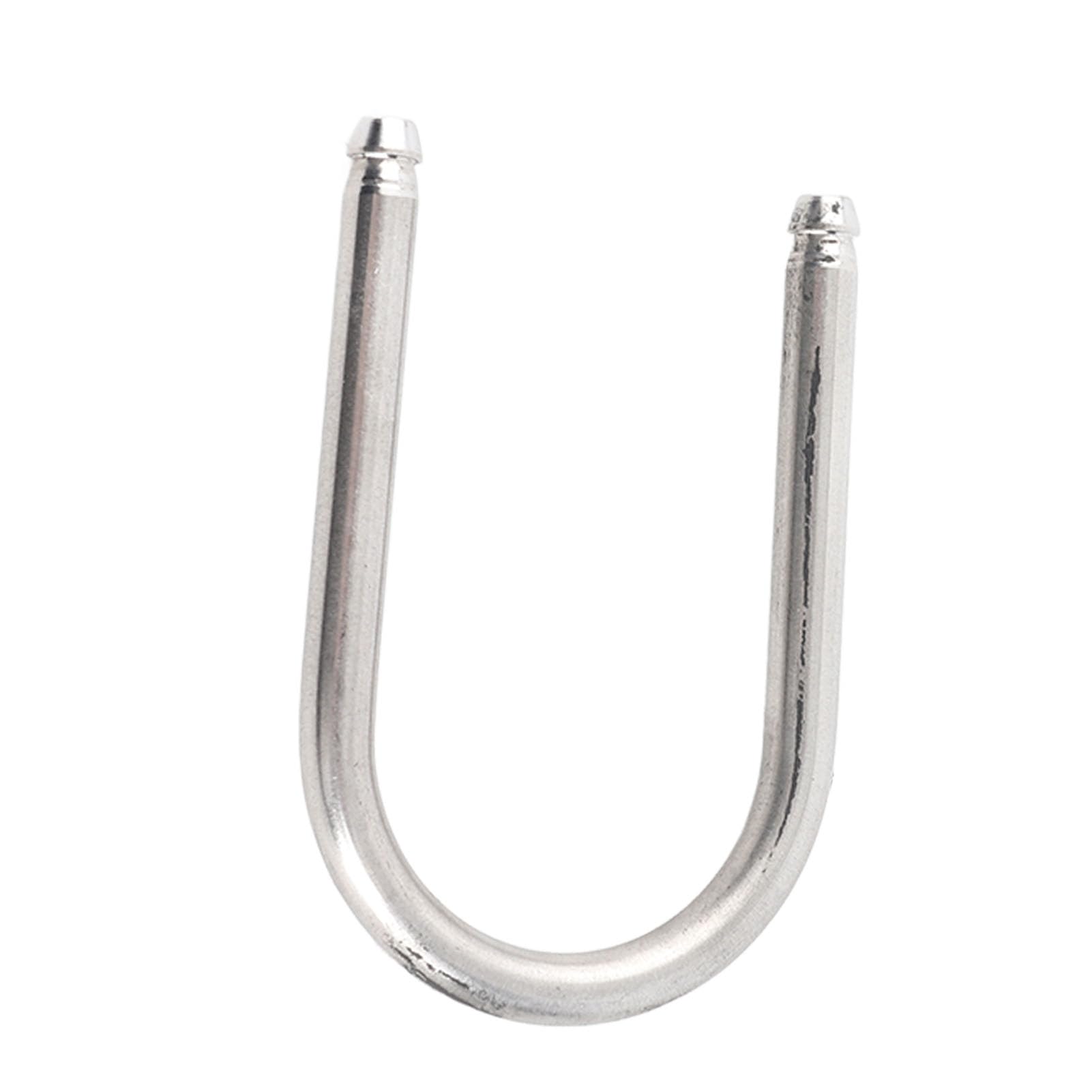 Pssopp Aquarium U Shape Tube Stainless Steel CO2 System U Shape Tube Connector for Aquarium Connecting Air Line