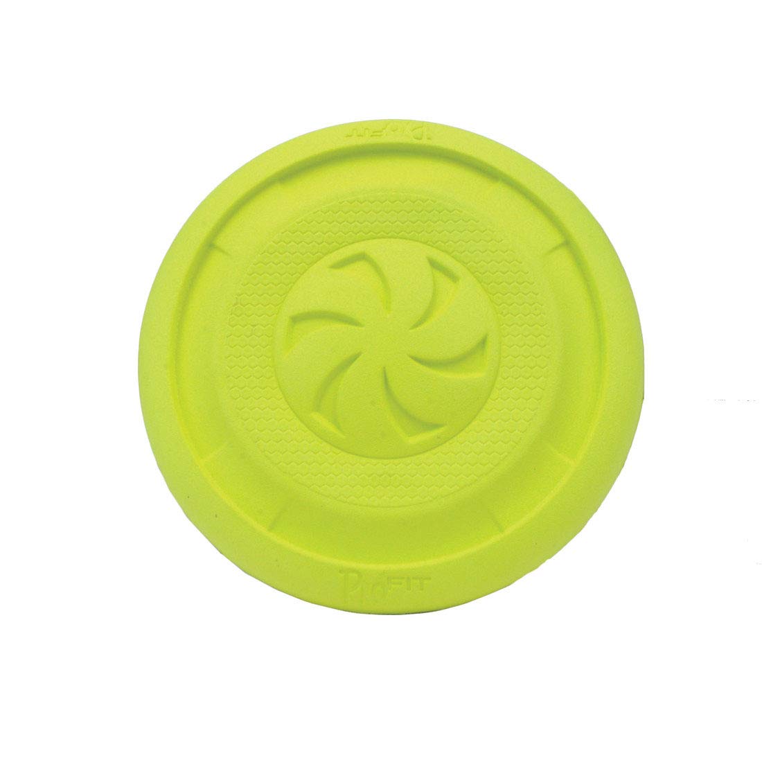 Coastal Pet - Pro Fit Foam Toy Flying Disc - Durable Floating Dog Toy - Great for Water Play - Yellow - 9   