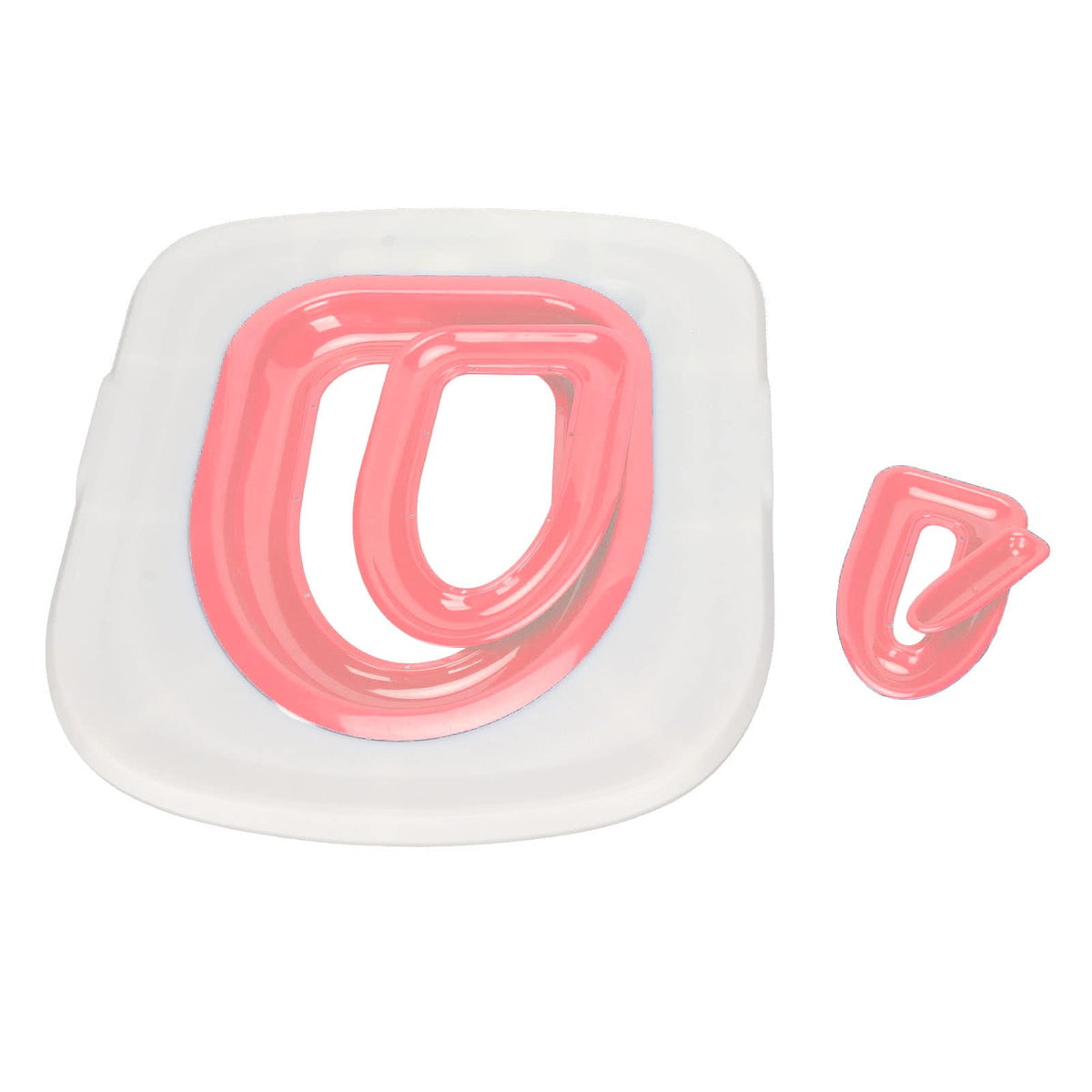 Cat Toilet Training Kit, Universal Cat Toilet Trainer Environmentally Friendly Easy To Install Reusable For Home (White Tray, 1 