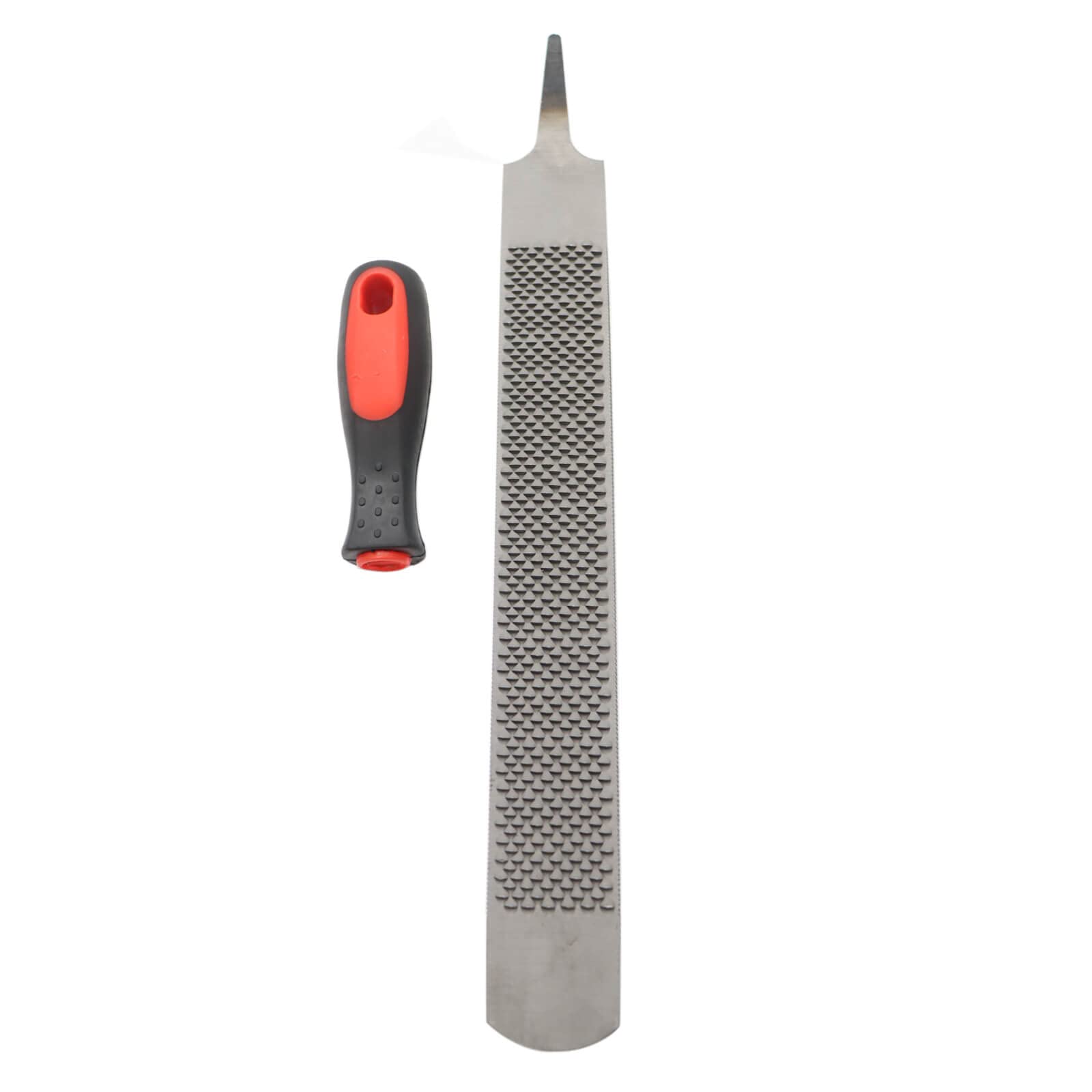 Qlvily 18 Inch Hoof Rasp, Horseshoe File With Rubber Handle, Carbon Steel Farrier File Tool, Suitable For Horse/Goat/Cow/Donkey/