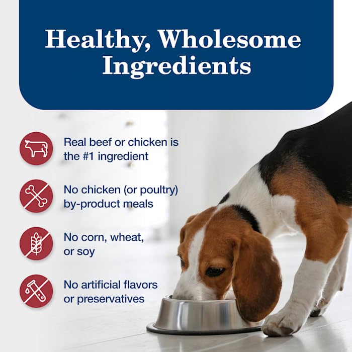 Blue Buffalo Homestyle Recipe Natural Adult Wet Dog Food Variety Pack, Chicken & Beef 12.5 oz cans (6 Count- 3 of Each Flavor)