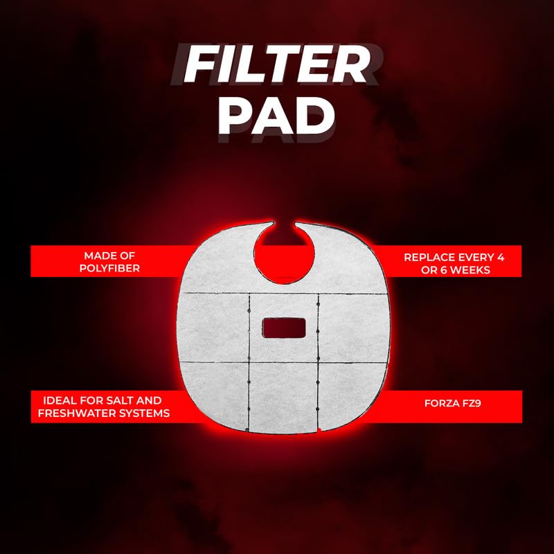 Aquatop FZ9-RCI Replacement Carbon Cartridges for FZ9 Canister Filters - Aquarium Filter Refills for Crystal Clear Water - FZ9 UV