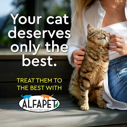 Alfapet Elastic Cat Litter Box Liners - Super Jumbo 5 Count - Tear-Resistant Cat Litter Bags, Waterproof Kitty Litter Liners - Fits Litterbox Pan Sizes X-Giant, Jumbo, 42' X 20' X 2 Mil 30 Lb Capacity