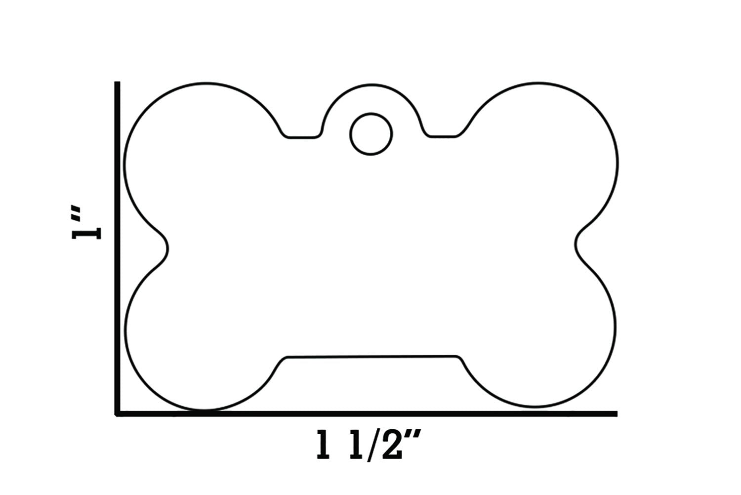 Udesignusa Custom Double Sided Pet Id Tags For Dogs & Cats Personalized For Your Pet (Yoda, Bone Shaped)