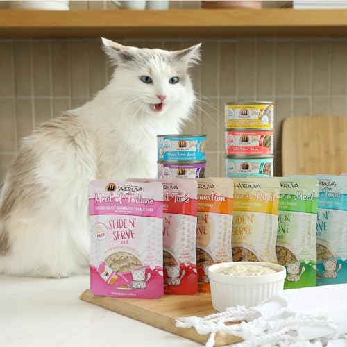 Weruva Wet Cat Food, Grand Prize Pat  s Variety Pack, 5.5oz Can, Pack of 12