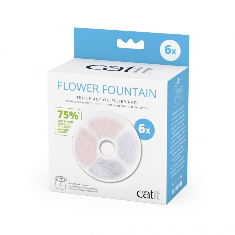 Catit Genuine Fountain Frameless Cartridge 6Pk