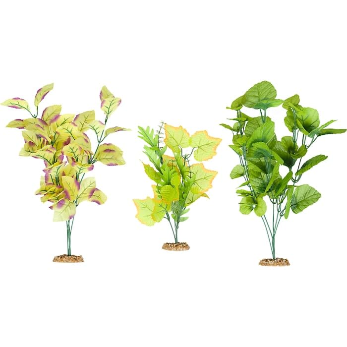 Imagitarium Background Plant Multi-Pack Silk Aquarium Plants