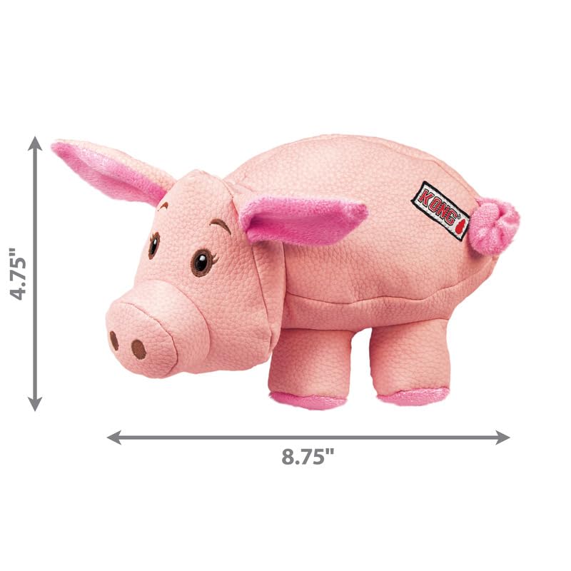 Kong - Phatz Pig - Medium - Reinforced Material For Durablity - Dog Toy