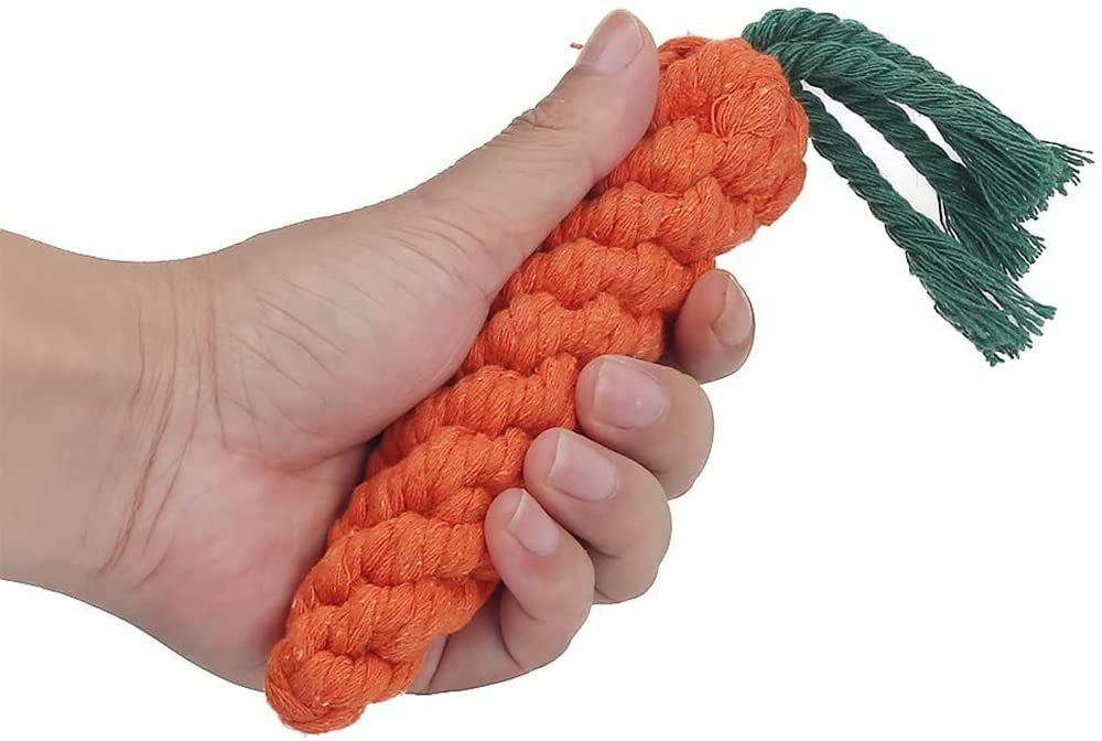 Haichen Tec 6 Pack Ferret Toys Rope Chew Toy Durable Knotted Rope Tug Perfect For Teething Mammals Cotton Rope Toys Interactive Dog Rope Toy Set Machine-Washable (6 Pack)