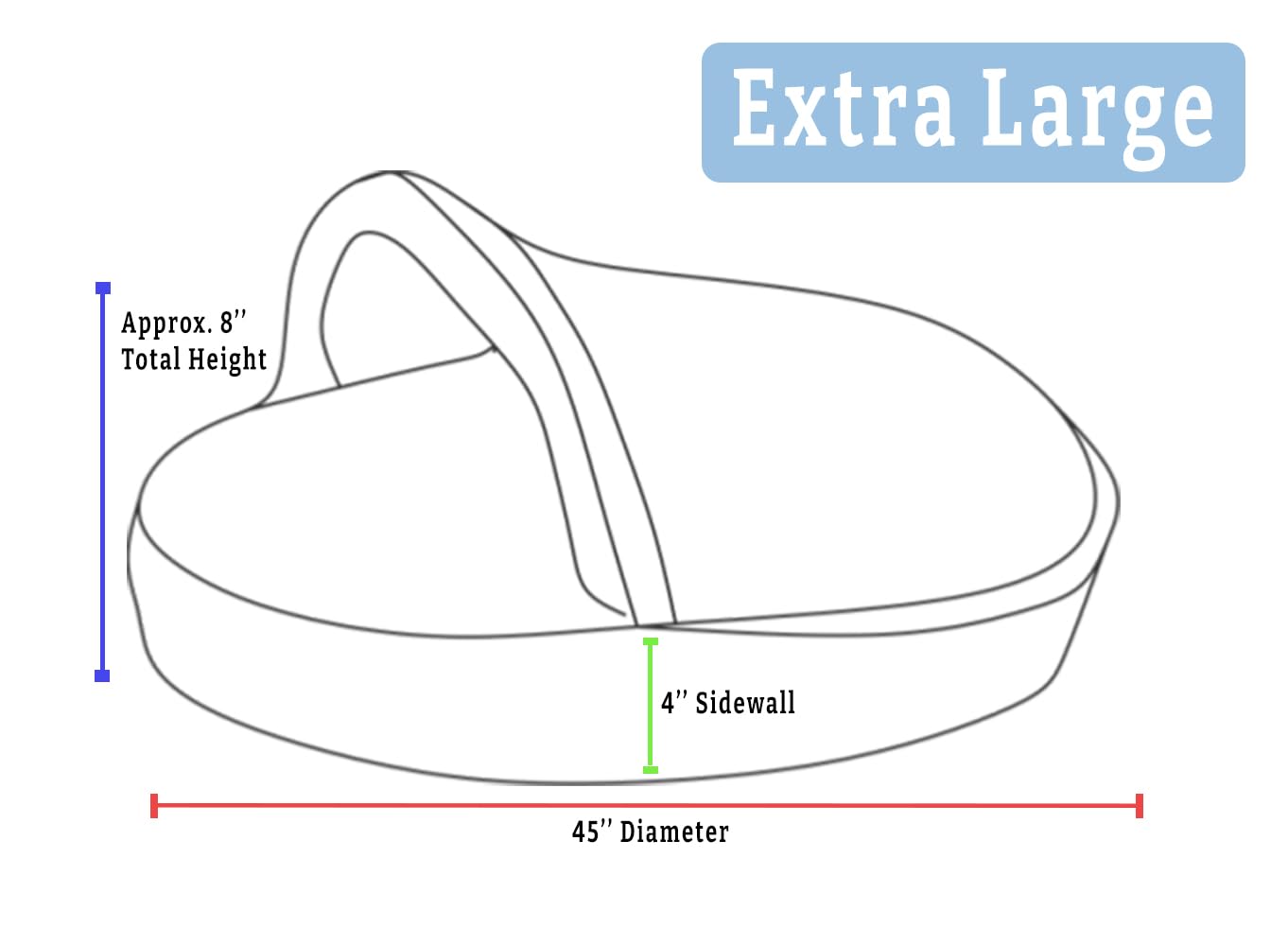 Snoozer Luxury Microsuede Cozy Cave Pet Bed, Extra Large, Buckskin