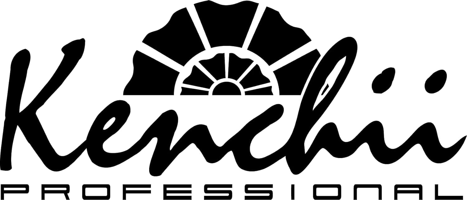 Kenchii Left Handed Dog Grooming Scissors | 7 Inch Shears | Curved Scissors For Dog Grooming | Love Collection Dog Shears | Pet Grooming Accessories | Pet Hair Trimming Scissor