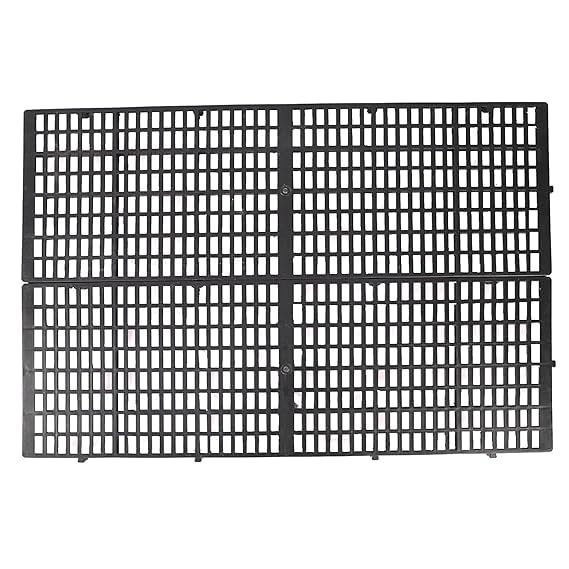 SSM PET MART Pet Plastic I Flooring Mat I for Dogs/Cats/Rabbit/Goat Multipurpose Floor Mat 36x12 Inch (Black, Dog MAT Set of 3)