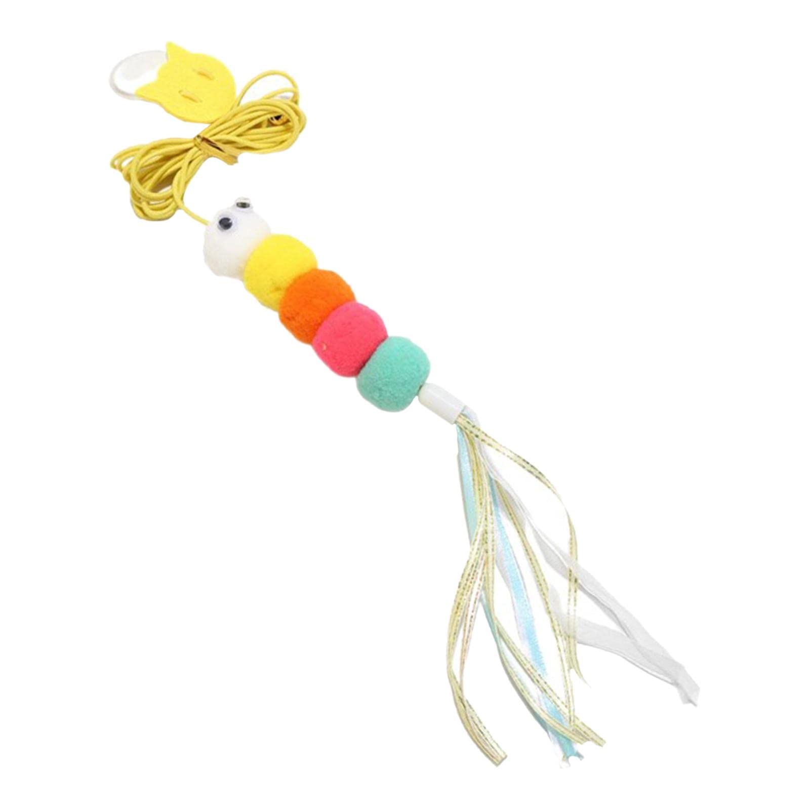 Enakshi Pet Cat Teaser Toy For Indoor Cats Hanging Retractable Interactive Toy Colorful Worm |Pet Supplies | Cat Supplies | Toys