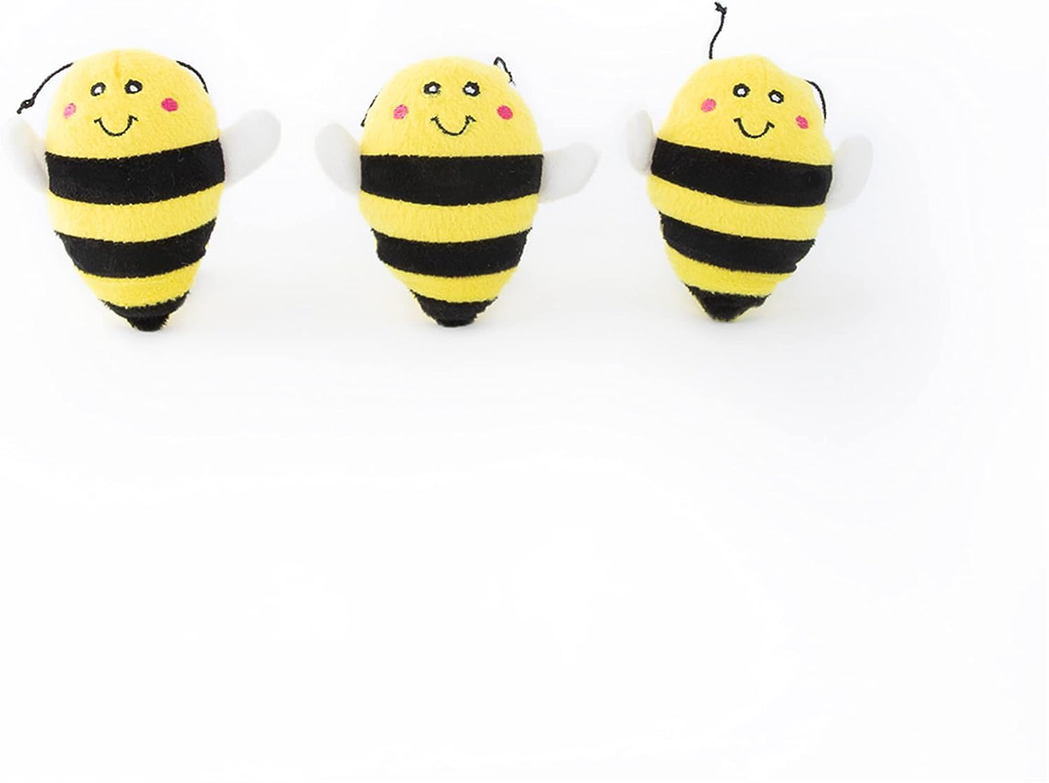 ZippyPaws Burrow Interactive Dog Toy, Plush Bees & Honey Pot, Model ZP958, Fun Hide and Seek Puzzle for Small & Medium Dogs