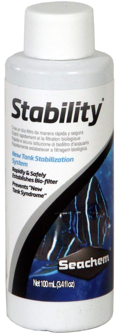 Seachem Stability Fish Tank Stabilizer  For Freshwater and Marine Aquariums 100ml