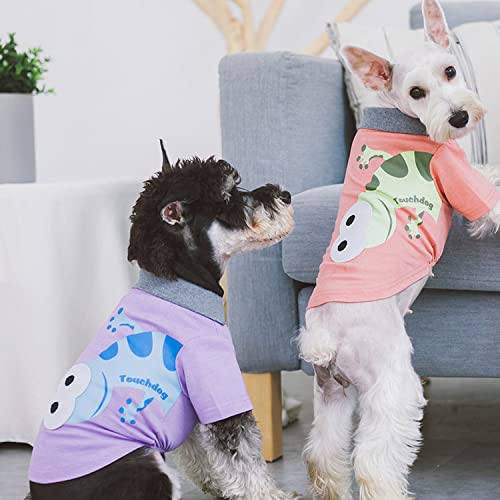 Touchdog  'Arubark' Caribbean Style Dog Polo T-Shirt(D0102HAXP7Y.)