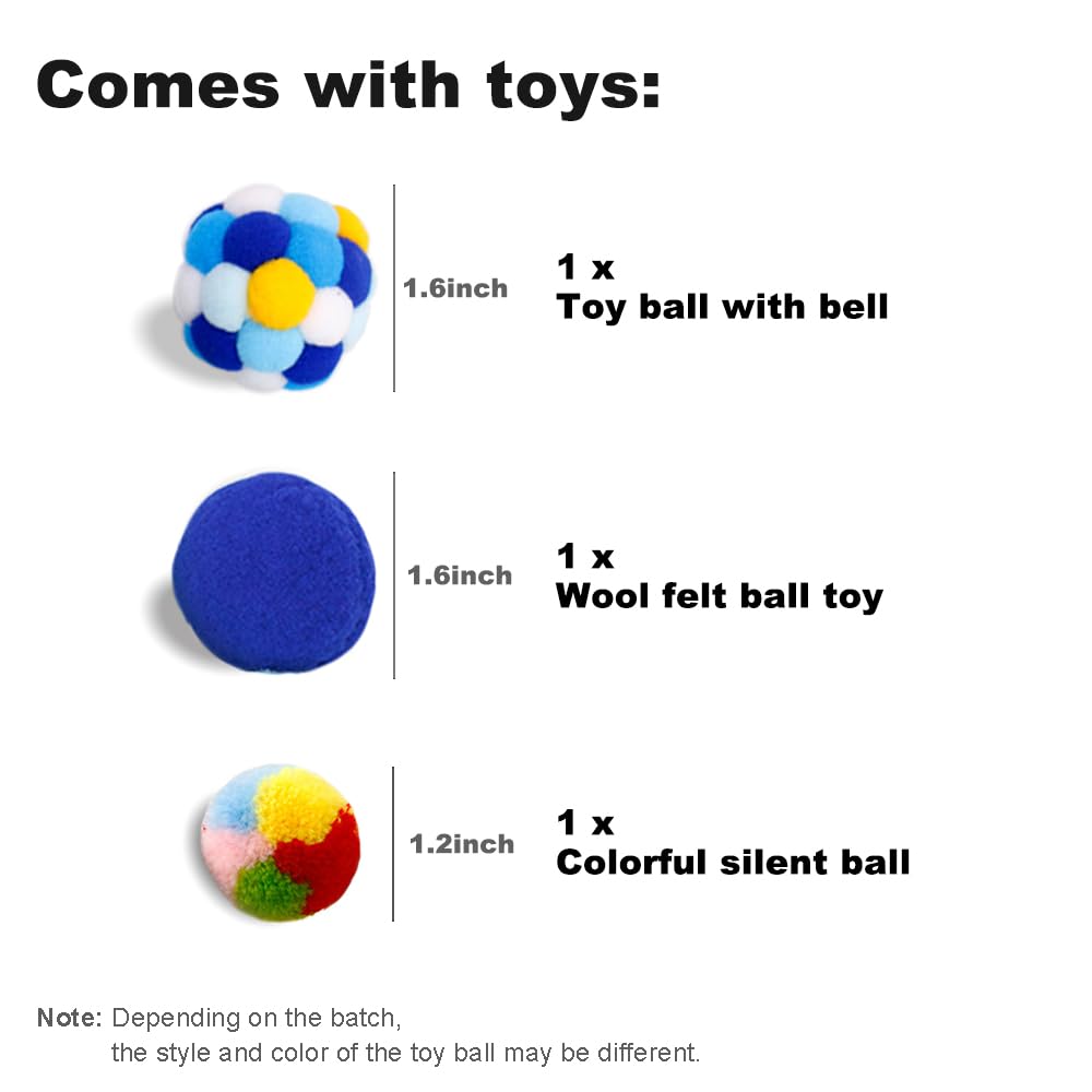 Large Cat Tunnel Bed For Indoor Cats With 3 Toys, Scratch Resistant Donut Cat Bed, Up To 30 Lbs (L 24X24X11, Light Grey)