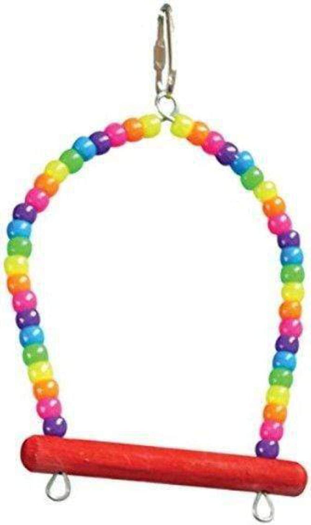 Zoo-Max Pony Beads Perch, 5 X 4-Inch