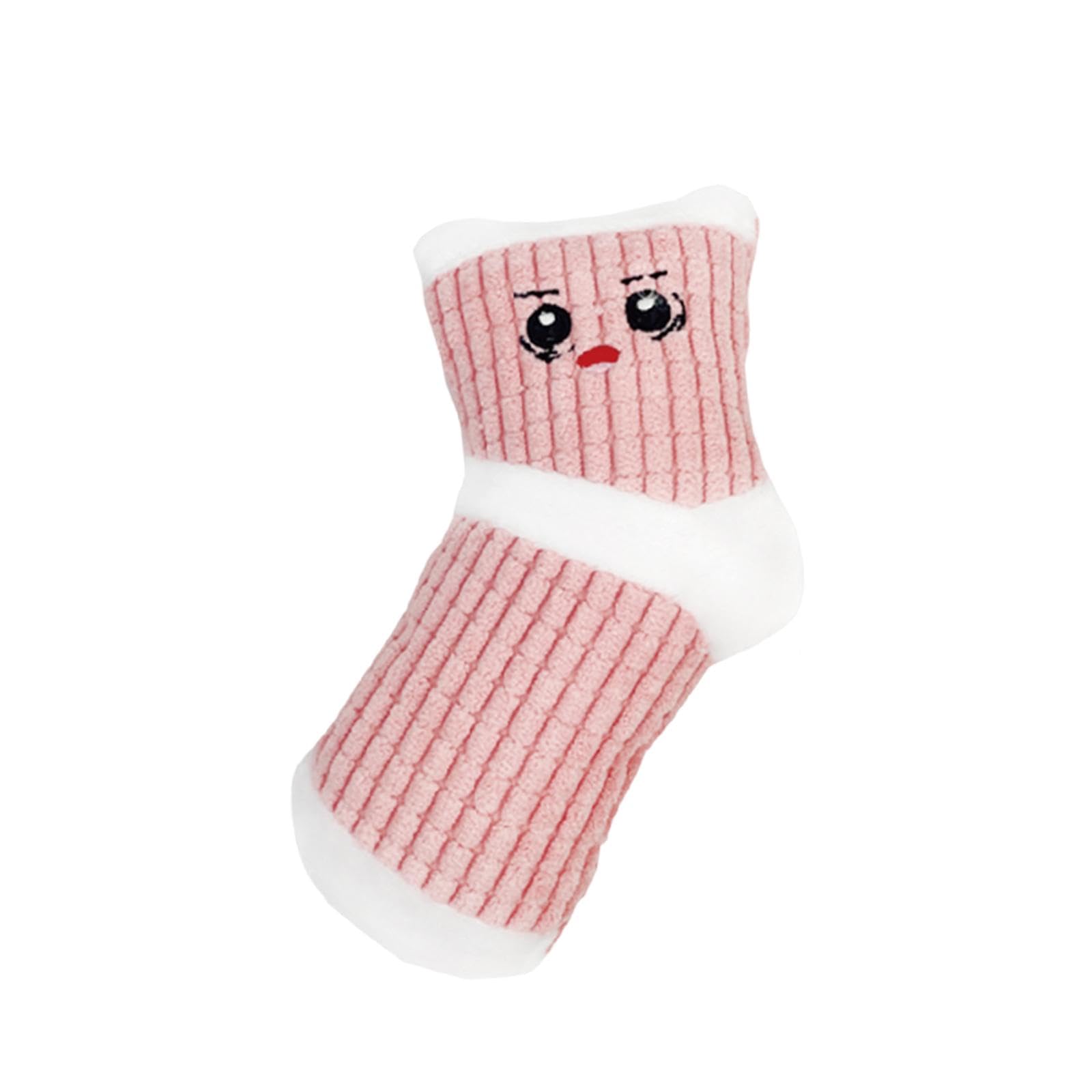 BNF Squeaky Dog Toy Creative Keep Them Busy Expression Bite Toy Interactive Cute Pink WhitePet Supplies/Dogs/Toys/Squeak Toys