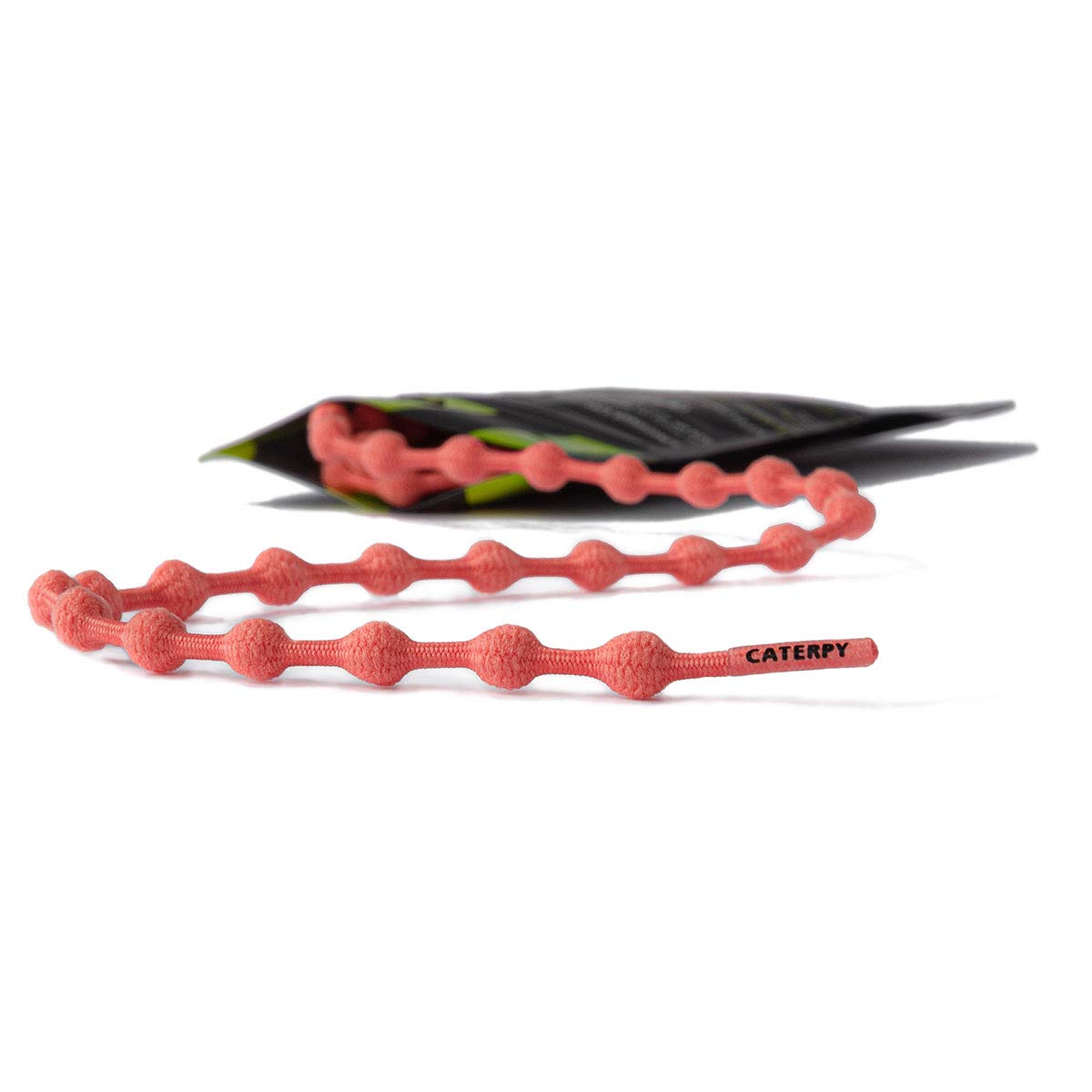 Caterpy Run - The Ultimate Elastic No Tie Shoelaces For Adults And Kids (Standard: 30In  75Cm, Coral Reef)