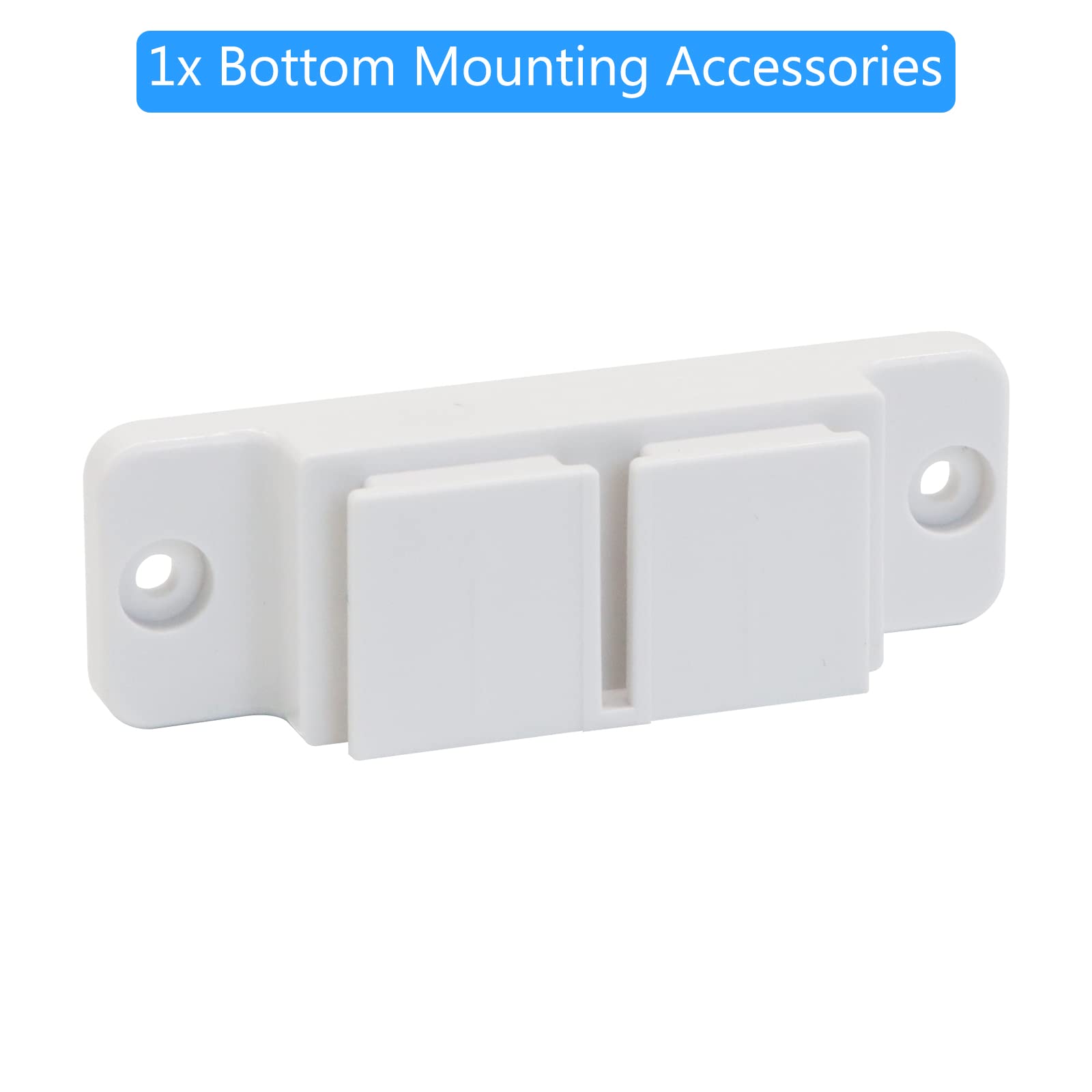 Womhom Retractable Baby Gates Replacement Parts Kit (White) Extra Wide Baby Gate Full Set Wall Mounting Accessories With Brackets Anchors And Screws Retractable Dog Gate Accessories