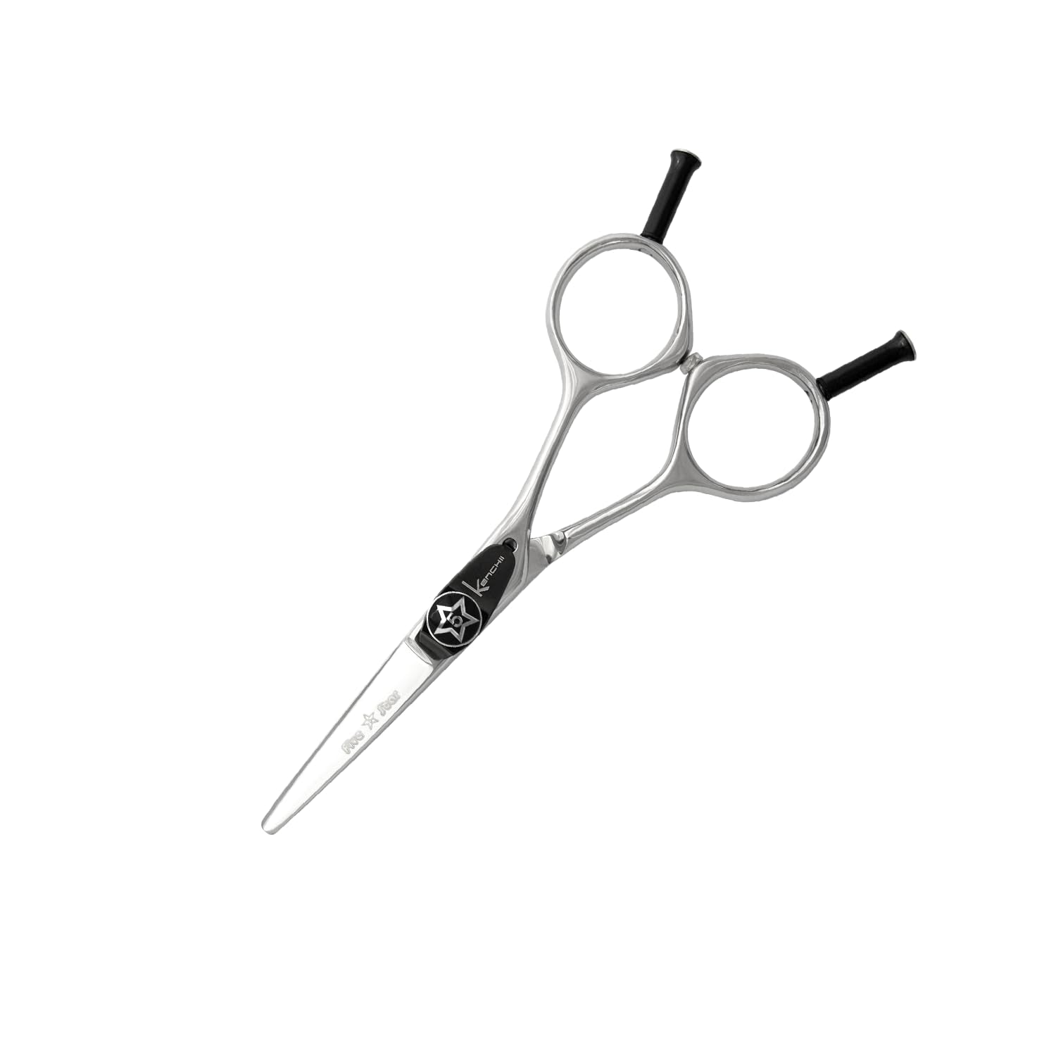 Kenchii Five Star Even Handle Dog Grooming Shears, 4.5 Inch Straight Shears, Light Weight, Heavy Duty Pet Grooming Scissor For D