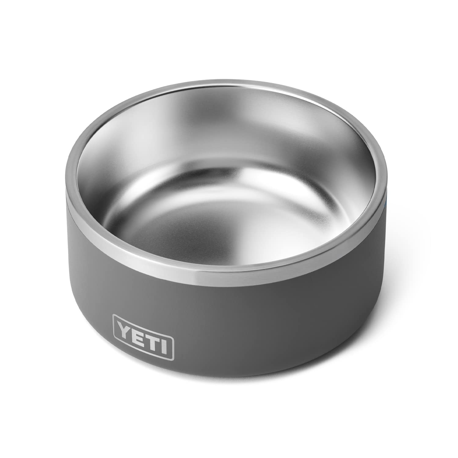 YETI Boomer 8, Stainless Steel, Non-Slip Dog Bowl, Holds 64 Ounces, Charcoal