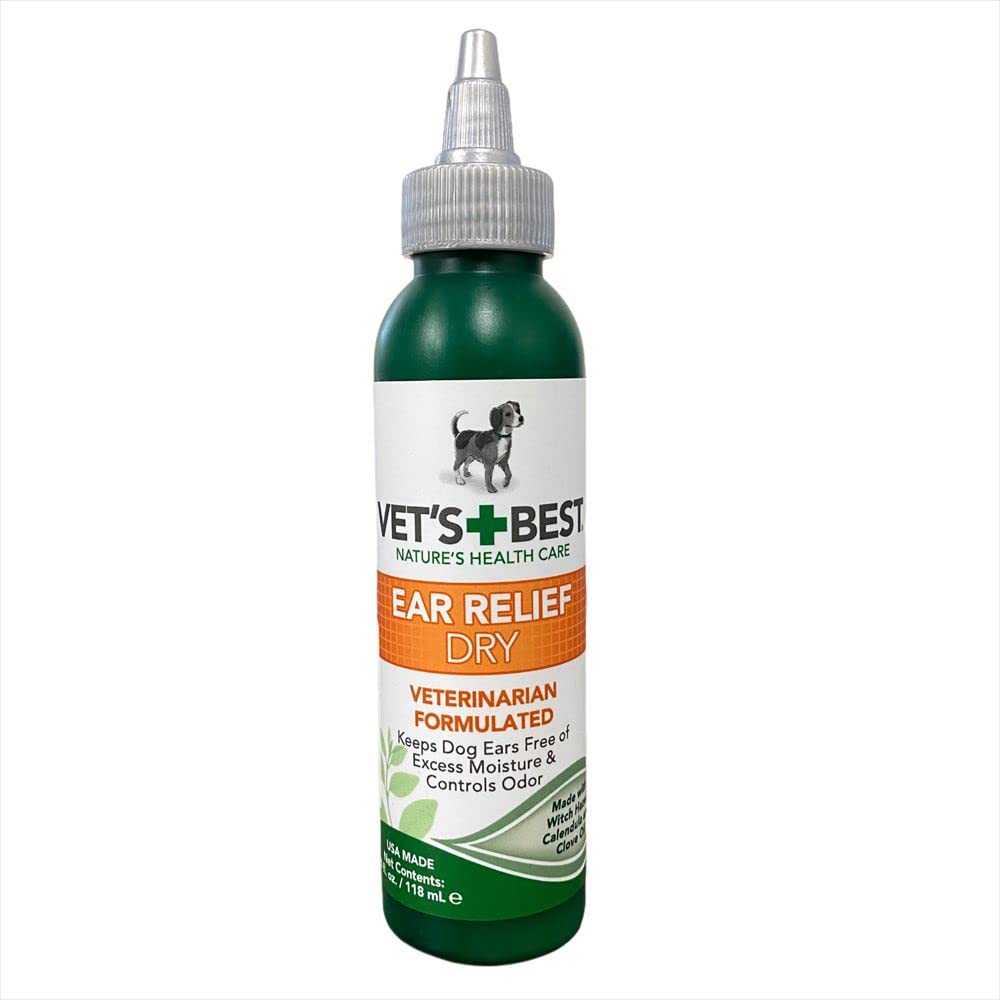 Vets Best Dry Ear Relief for Dogs, 4 oz
