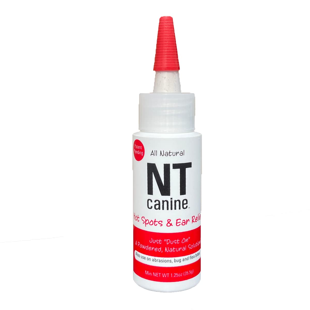 Four Oaks Farm Ventures, NT Canine Hot Spot & Ear Dry Powder - Treat Pets Hot Spots, Cuts, Abrasions, Excema, Flea Bites, Ear I