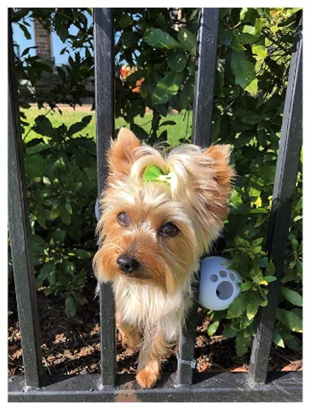 FenceMate No Escape Dog Harness - to Keep Small Pets Safe from Escaping Through Fence Slats Patented Harness W/Balls Attached -