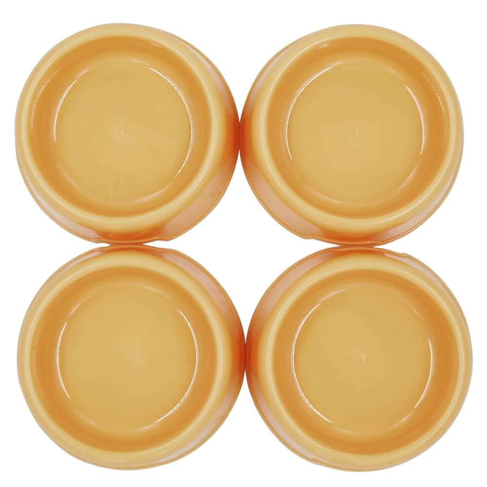 Dog Bowls Cat Bowls (Orange, Small)