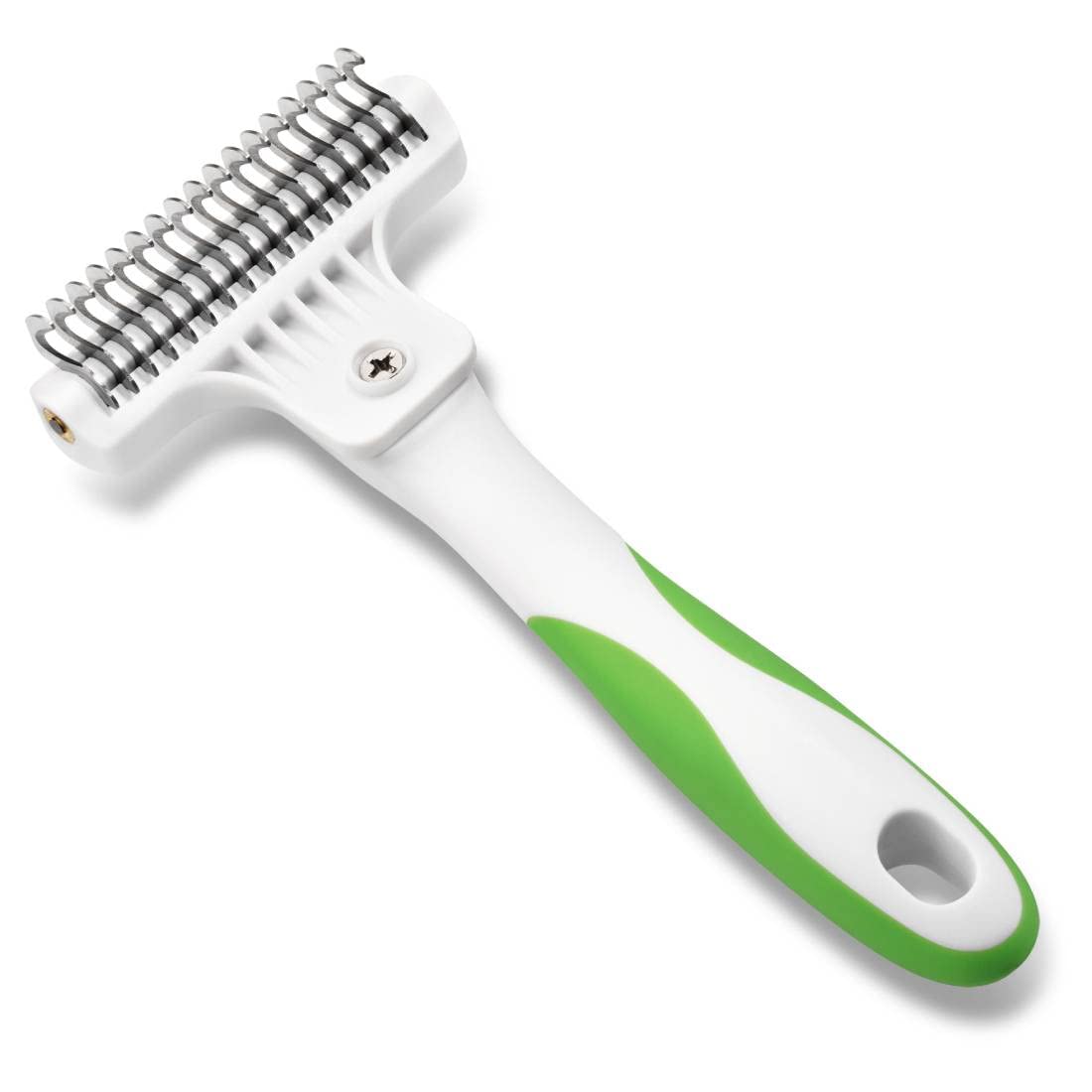 Andis Standard Deshedding Tool For Pets, Pet Grooming Brush For Dogs & Cats, Undercoat Rake Dematting Comb For Mats & Tangles Re