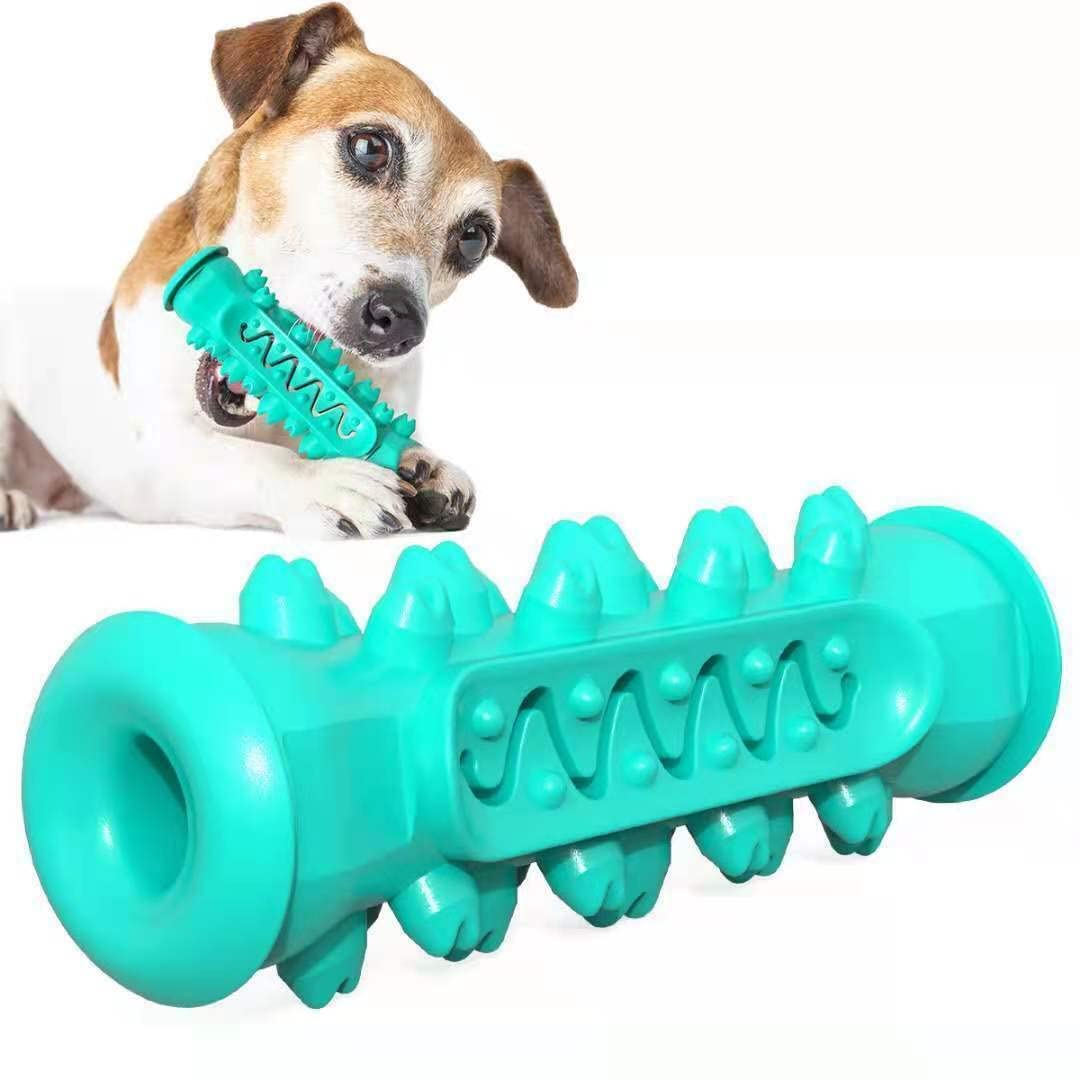 Rvpaws Pet Oral Toothbrush Rubber Bone Chew Treat Dispenser Toy Ideal For Teeth Cleaning And Playing Aggressive Chewers Dogs And