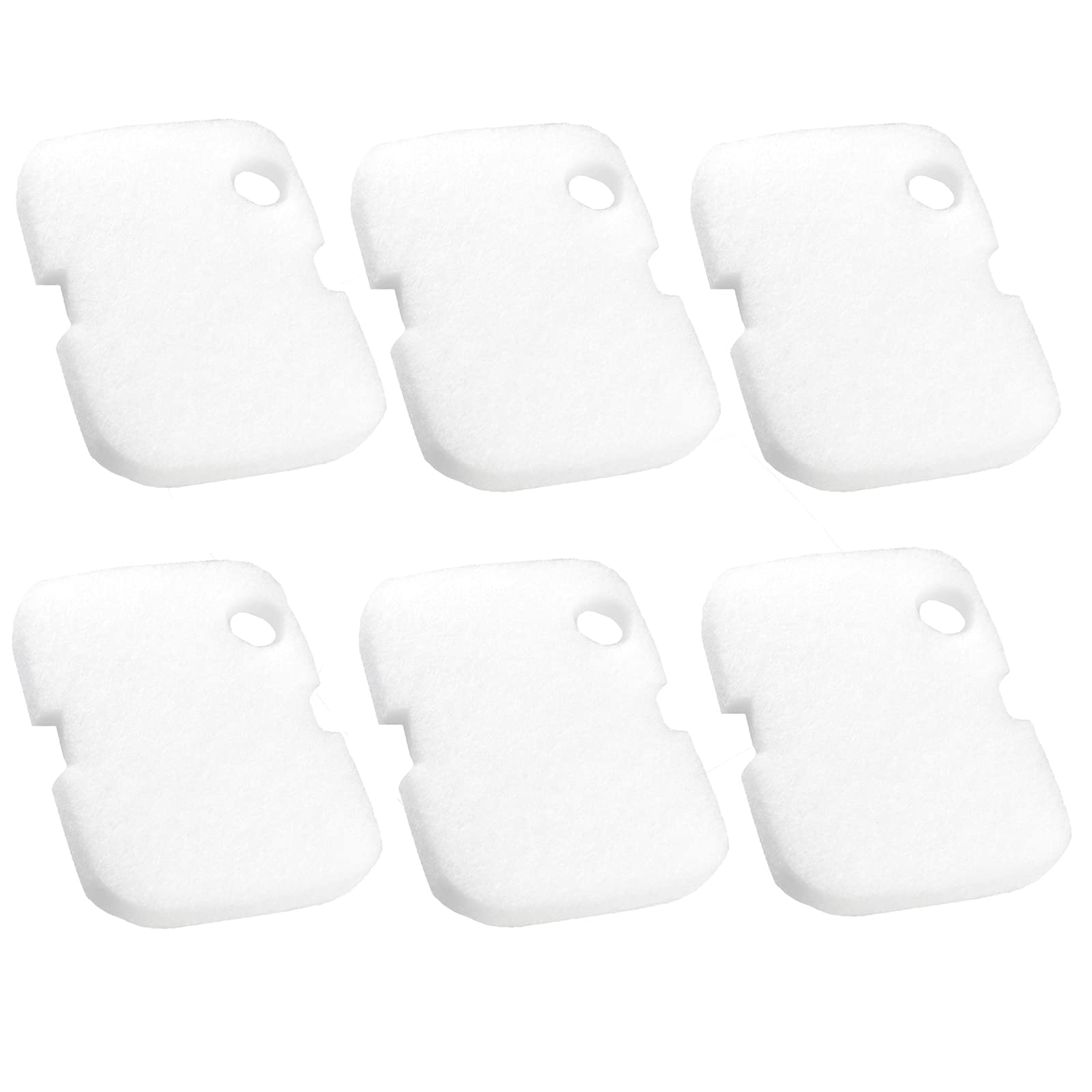 Aquaneat Replacement Canister Filter Pads Compatible With Cascade 700/1000 Ccf2Ul/Ccf3Ul Generic Aquarium Filter Floss Media (6Pcs)