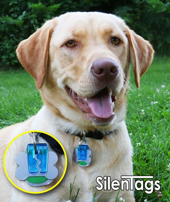 Silentags Pet Tag Silencer With Tag Ring Included