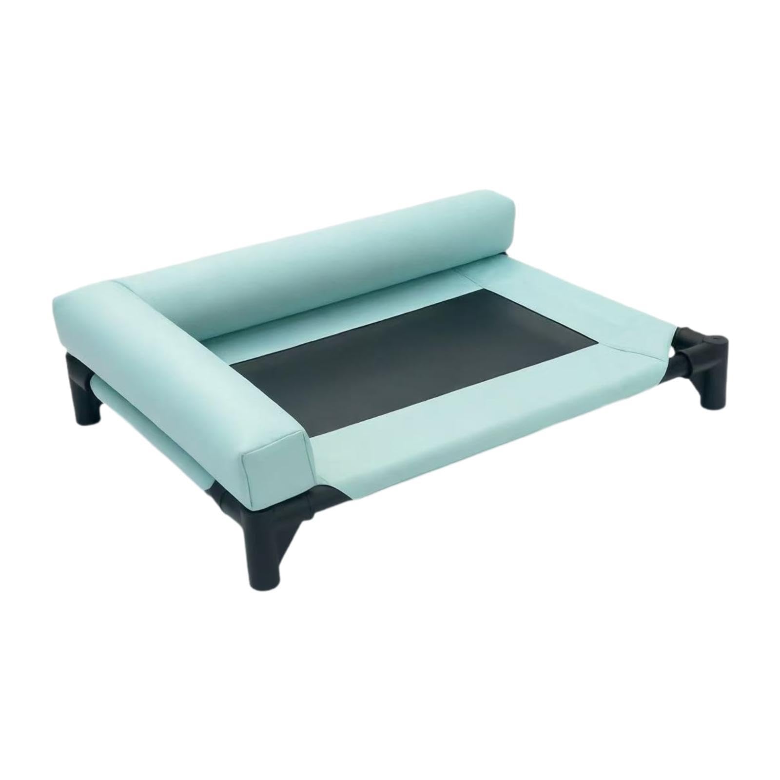 CALANDIS Elevated Dog Bed Detachable Portable Pet Bed for Travel Indoor Outdoor Puppy Light Blue | Beds | Dog Supplies