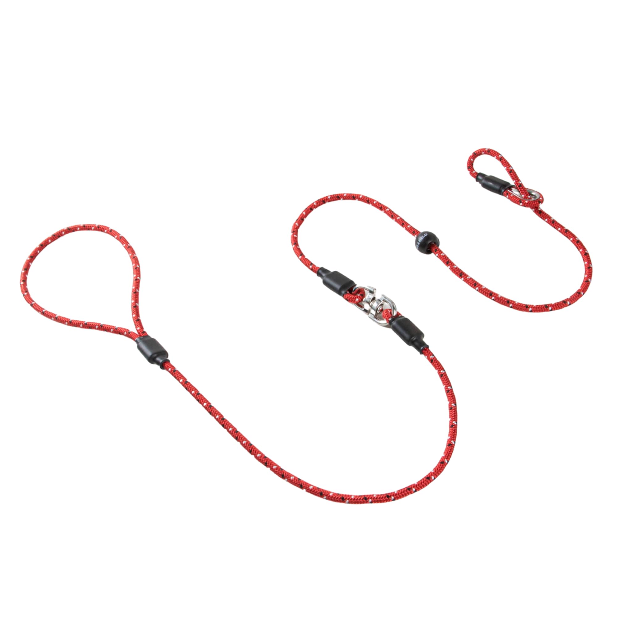 Dog & Field Trial Pro Slip Lead - Professional Gundog Slip Lead & Anti Tangle Swivel Leads (Swivel - Red)