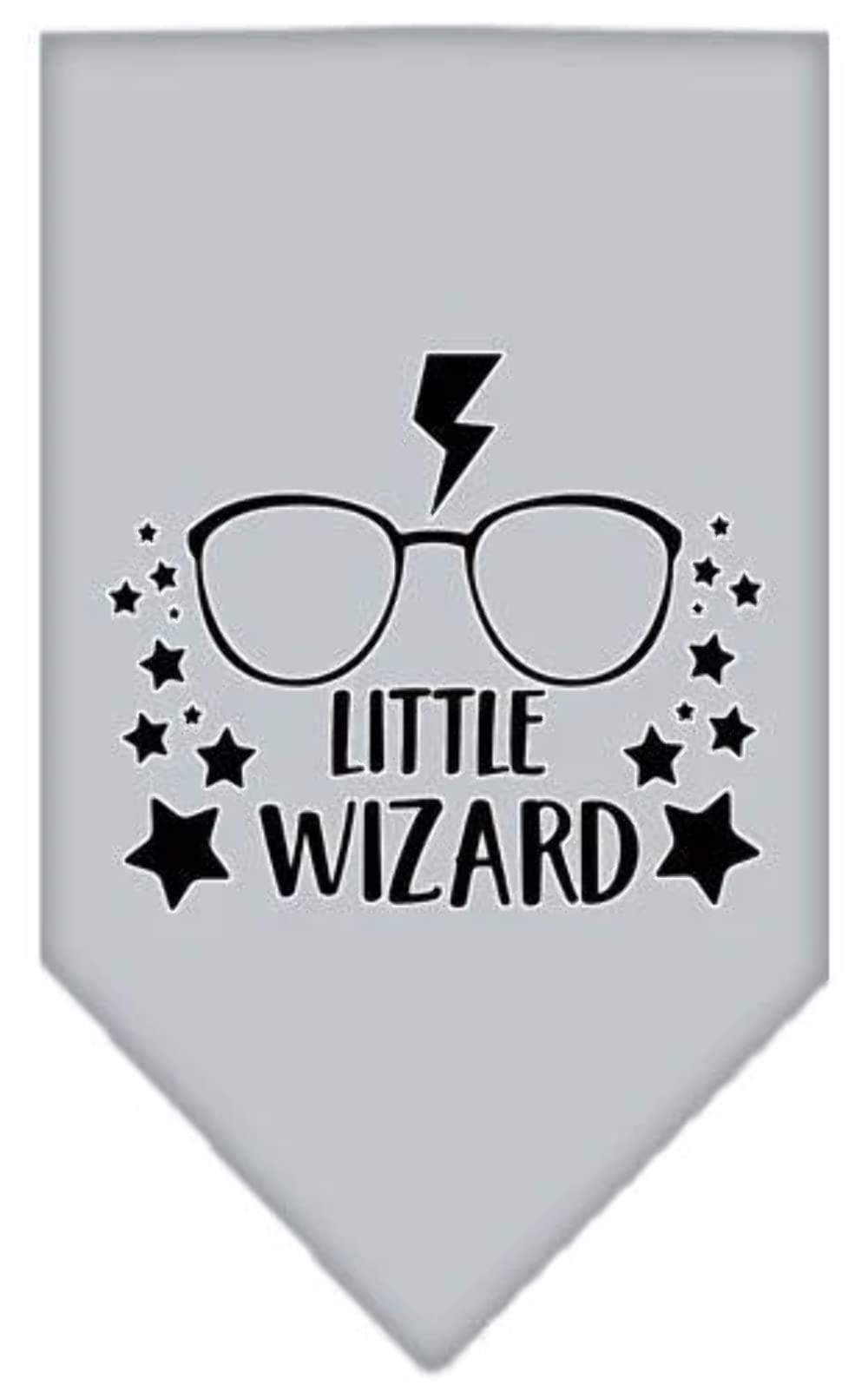 Mirage Pet Product Little Wizard Screen Print Bandana Turquoise Large