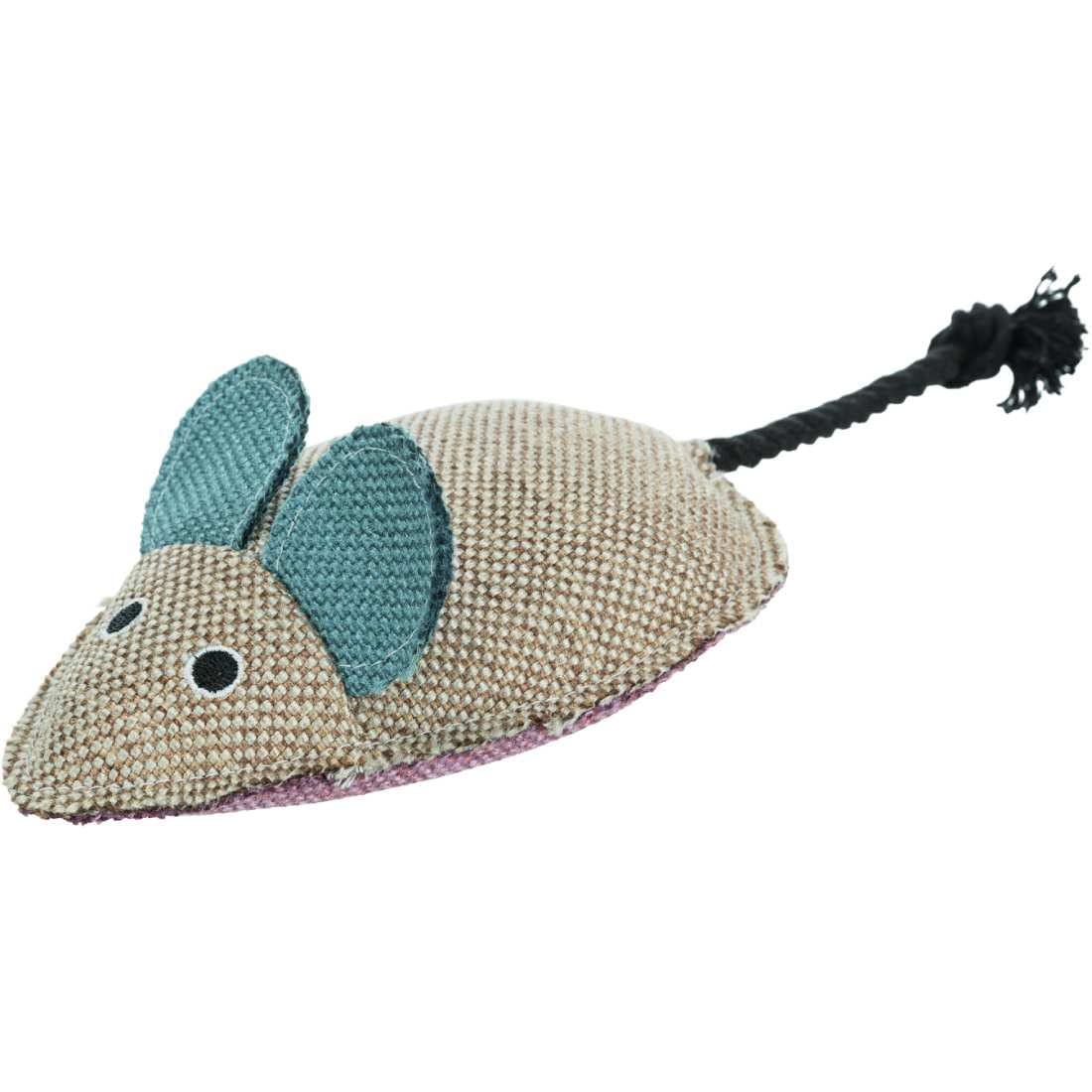 Trixie Fabric Plush Mouse Toy For Cats & Kittens (15 Cm)