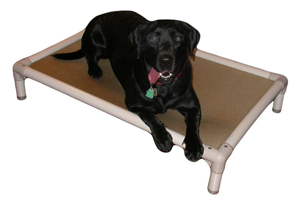 Kuranda Chewproof Bed - Almond Pvc - 40 X 25 - Cordura Nylon - Forest