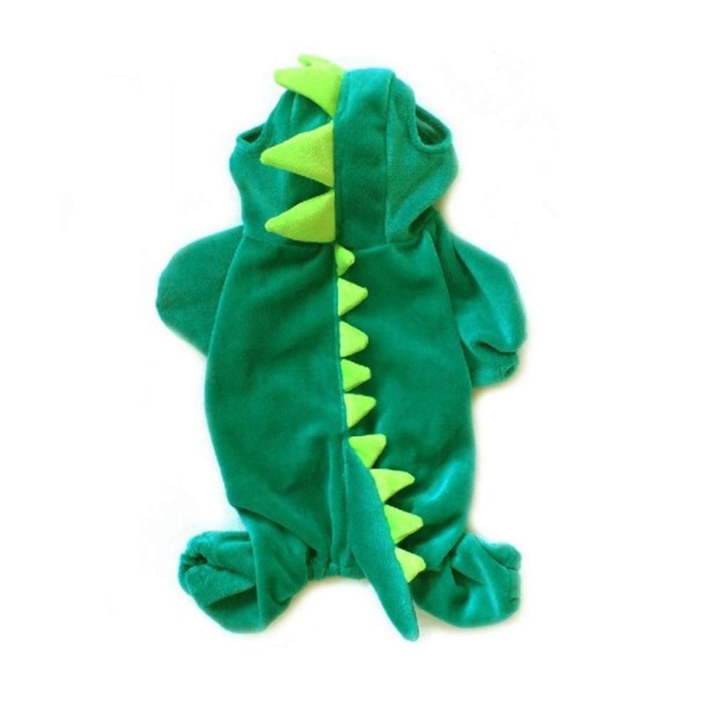 Nacoco Dog Dinosaur Design Costume Green Pet Clothes For Medium & Large Dog (Green, Xxxxl)