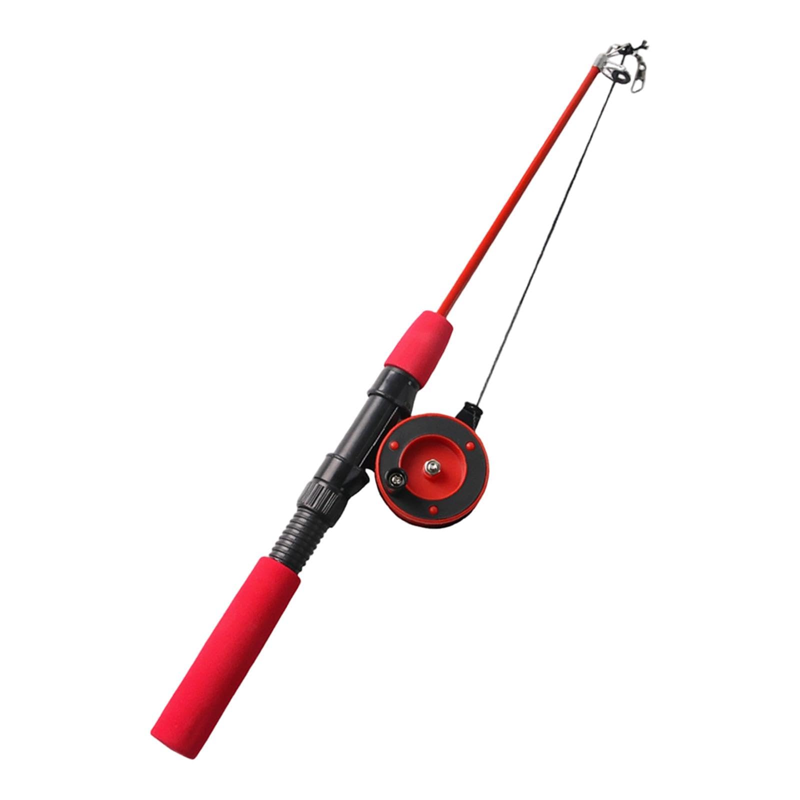 EnakshiCat Telescopic Teaser Wand Entertaining Sturdy Gift Lightweight Pet Supplies Red|Pet Supplies|Cat Supplies|Toys