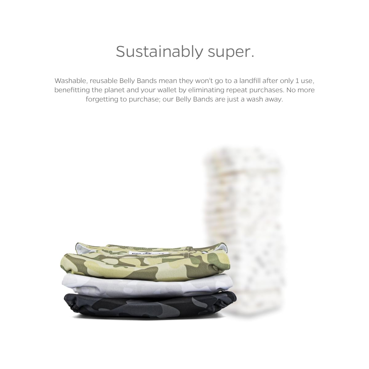 Pet Parents Premium Washable Belly Bands For Male Dogs & Extendrs, (3Pack) Of Male Dog Diapers & Male Dog Belly Bands, Color: Camo, Size: Extra Small Dog Diapers Male