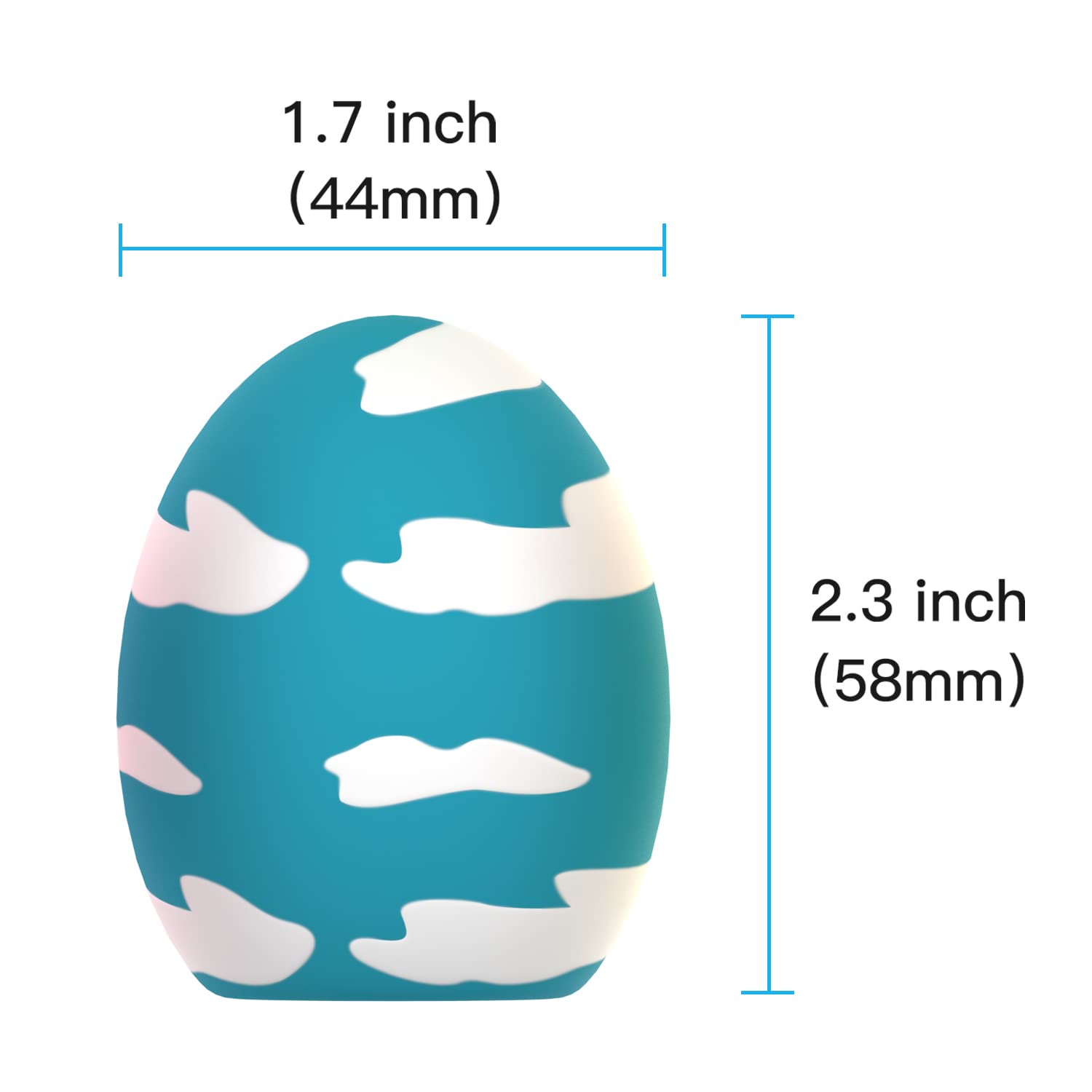 Dog Squeaky Toy, Latex Bouncy Egg Balls With Squeaker For Puppy Small Pet Dogs, Soft Rubber Sound Toys For Interactive Fetch Pla